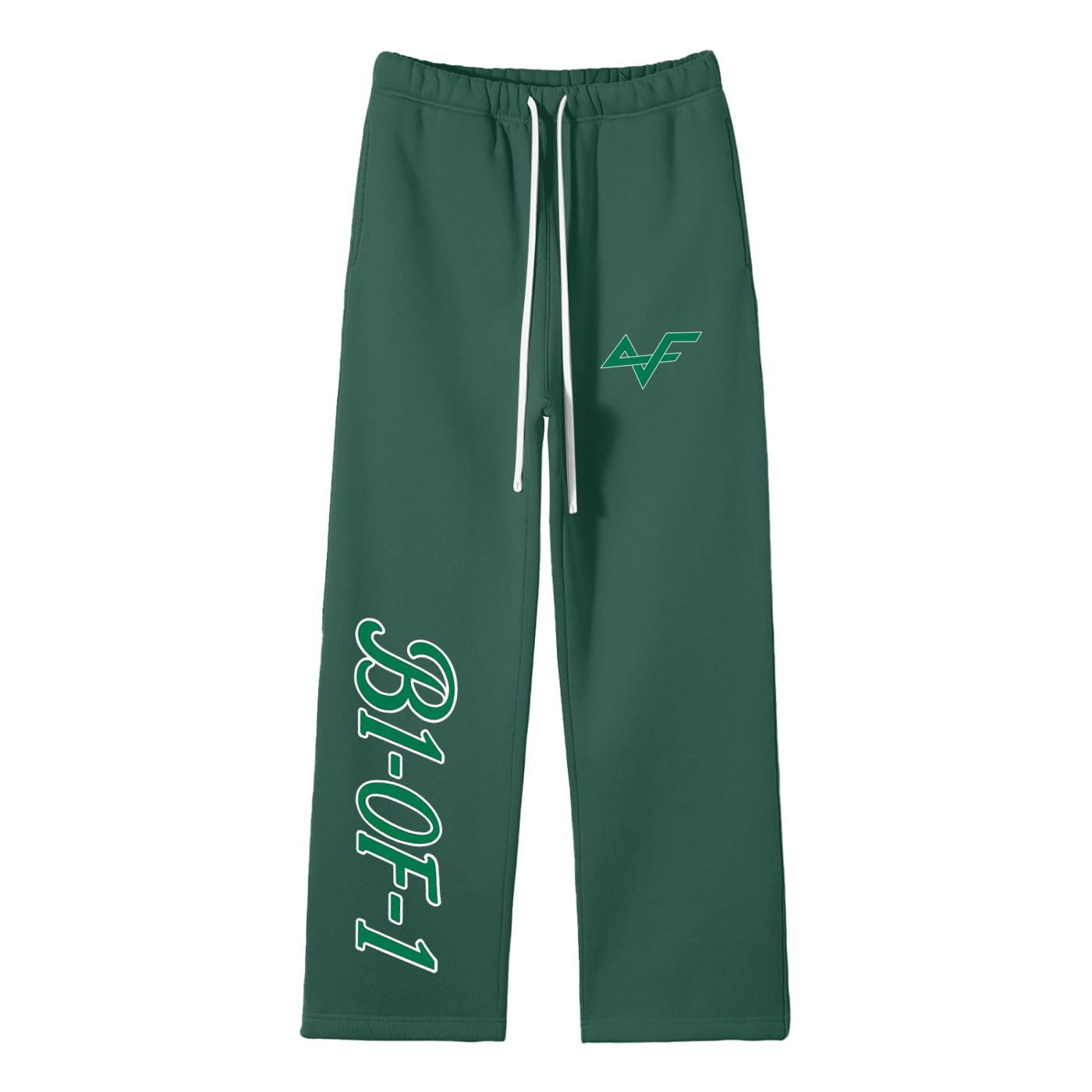 Green Signature Logo Sweatpants