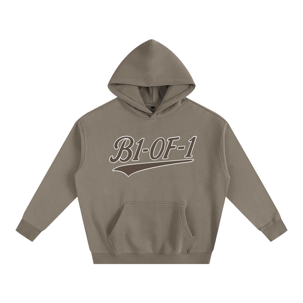 Grey Coffee Signature Logo Hoodie