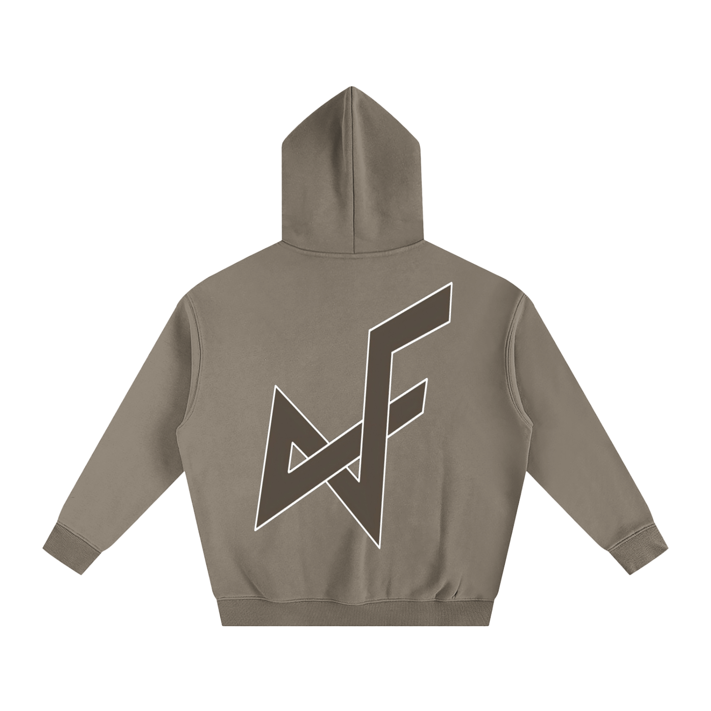 Grey Coffee Signature Logo Hoodie