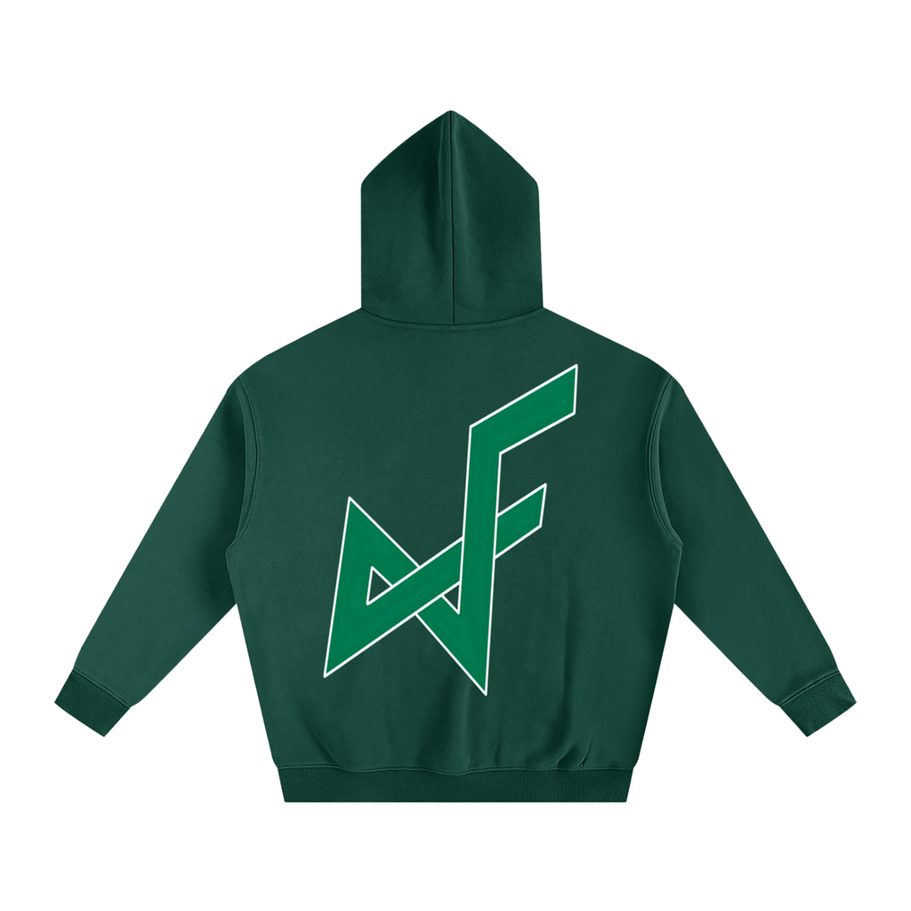 Green Signature Logo Hoodie