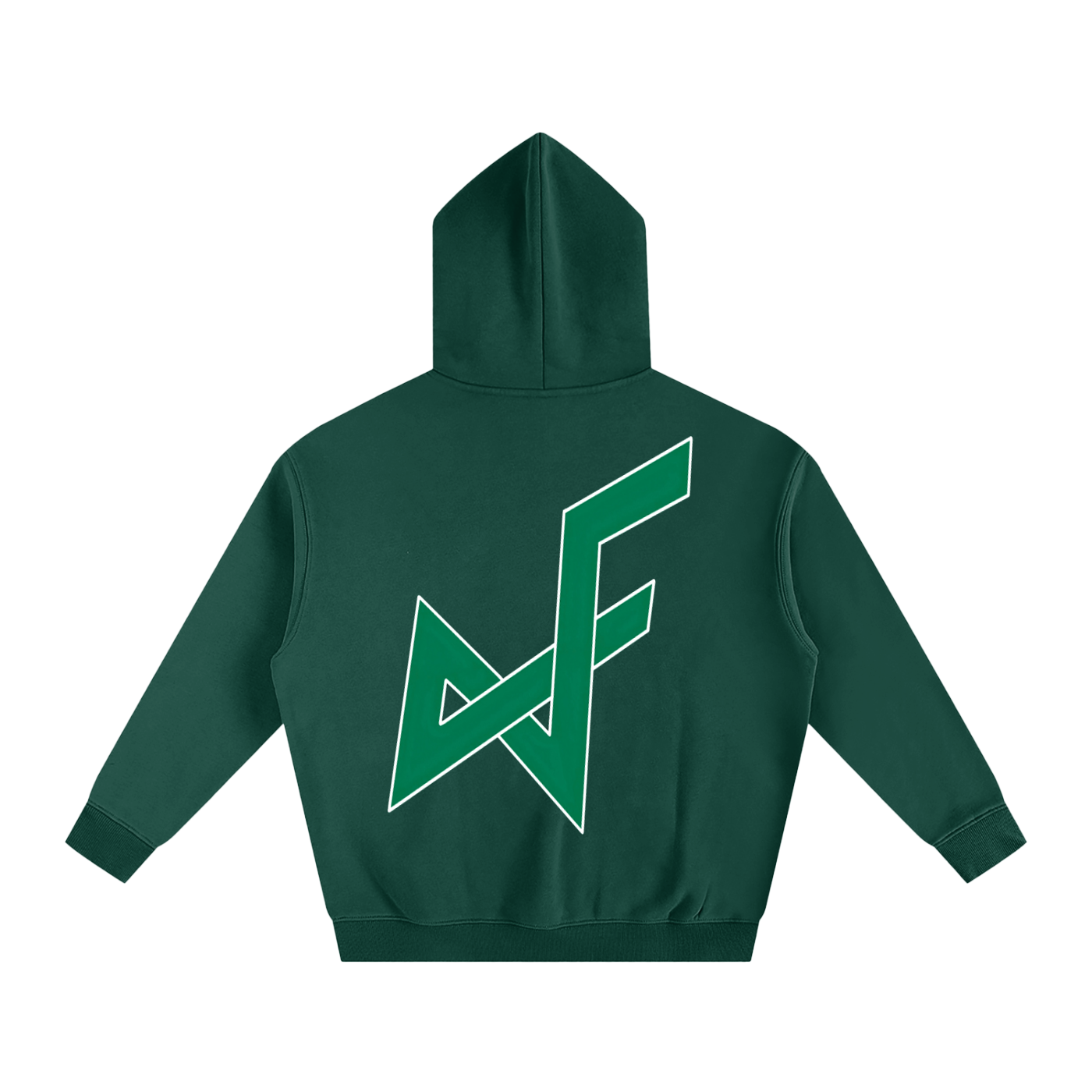 Green Signature Logo Hoodie