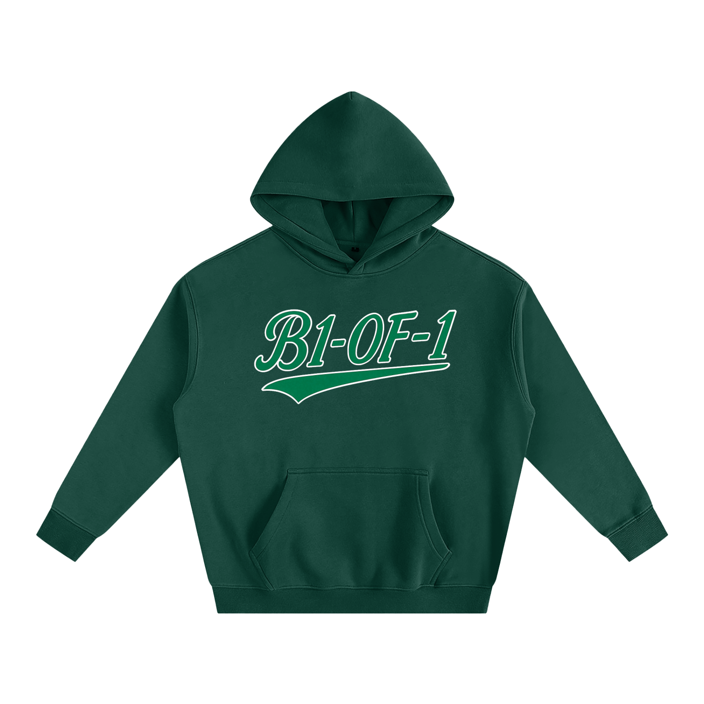 Green Signature Logo Hoodie