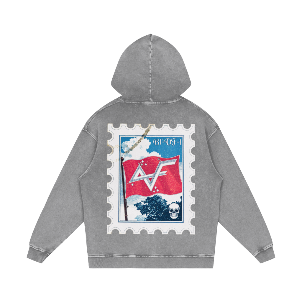 Vintage Wash Stamp Hoodie